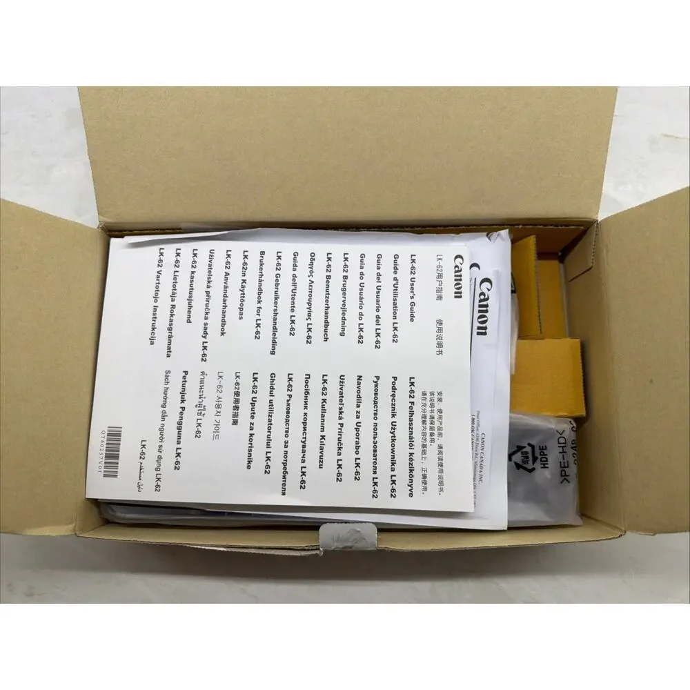 Canon LK-62 Rechargeable Lithion Ion Battery Portable Kit OPEN BOX